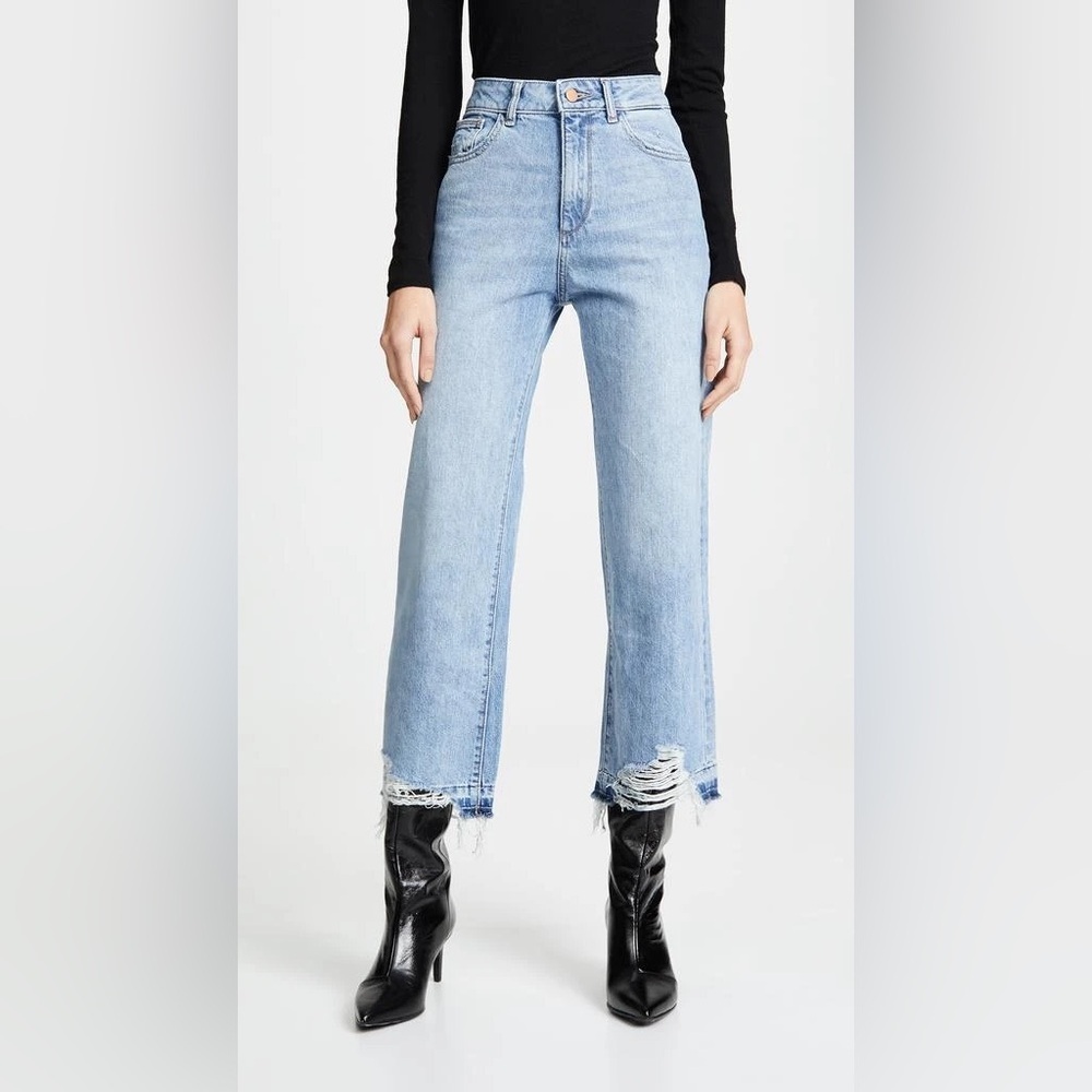 DL1961 Hepburn High Rise Wide Leg Jeans Size 29